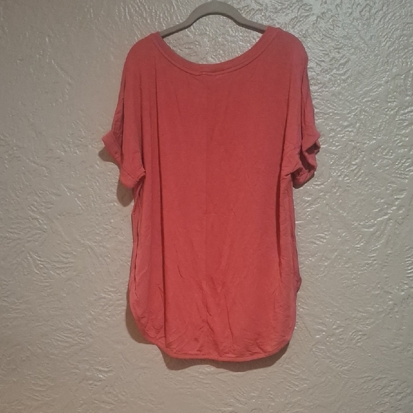 NEW.Matty M Women's Terracotta Short Sleeve Top Size XL - Picture 5 of 7